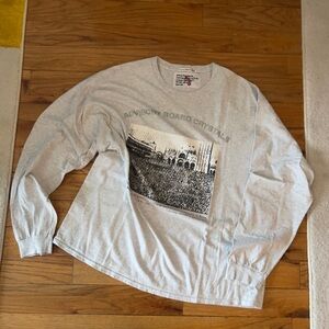 Advisory Board Crystals Gray Love Gathering Long Sleeve Tee